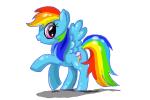 How to Draw Rainbow Dash from My Little Pony Friendship Is Magic