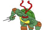 How to Draw Raphael from Teenage Mutant Ninja Turtles