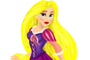 How to Draw Rapunzel