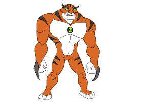 How to Draw Rath from Ben 10 Omniverse