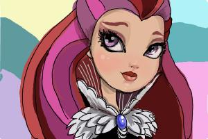 How to Draw Raven Queen The Daughter Of The Evil Queen from Ever After High