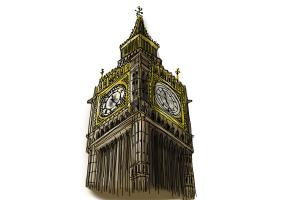 How to Draw Realistic Big Ben