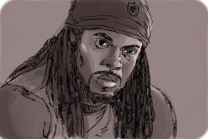 How to Draw Richard Sherman