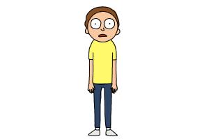 How to Draw Rick and Morty - Morty Smith