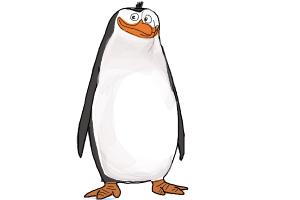 How to Draw Rico from The Penguins Of Madagascar