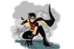 How to Draw Robin from Young Justice
