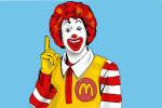 How to Draw Ronald Mc Donald