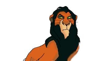 The Lion King Scar Animation Drawing Group of 2 Walt Disney, 1994 by Walt  Disney Studios on artnet