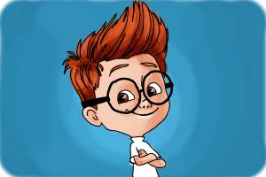 How to Draw Sherman from Mr. Peabody & Sherman