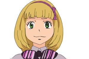 How to Draw Shiemi Moriyama from Ao No Exorcist, Blue Exorcist