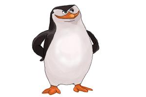 How to Draw Skipper from The Penguins Of Madagascar