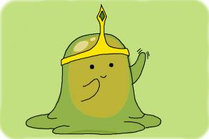 How to Draw Slime Princess from Adventure Time