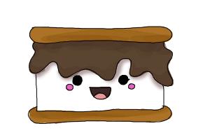 How to Draw Smores? 