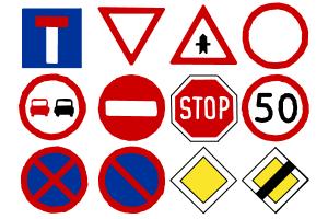 How to draw some common traffic signs - DrawingNow