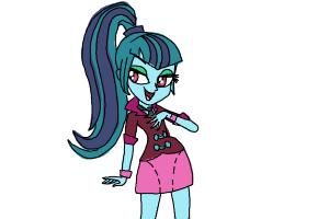 How to Draw Sonata Dusk from My Little Pony Equestria Girls: Rainbow Rocks