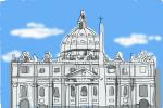How to Draw St. Peter'S Basilica