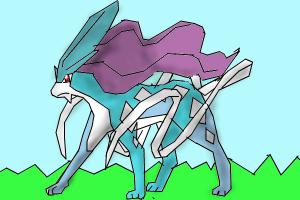 How to Draw Suicune The Aurora Pokemon