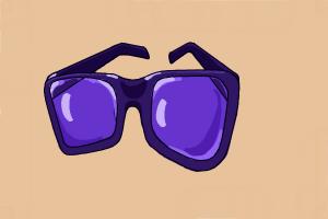 How to Draw Sunglasses