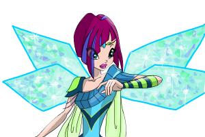 How to Draw Tecna, Fairy Of Technology from Winx