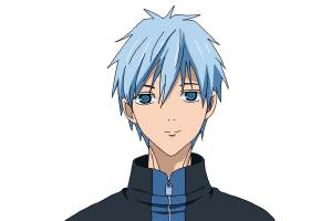 How to Draw Tetsuya Kuroko from Kuroko'S Basketball