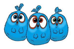 How to Draw The Blues from The Angry Birds Movie