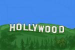 How to Draw The Hollywood Sign