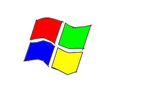 How to draw the Windows XP logo