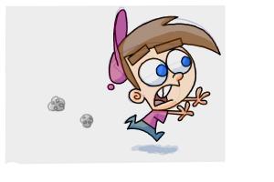 How to Draw Timmy Turner from Fairly Odd Parents