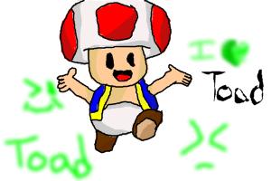 How to Draw Toad from New Super Mario Bros.