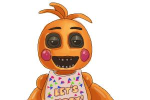 Learn How to Draw Toy Chica from Five Nights at Freddy's (Five Nights at  Freddy's) Step by Step : Dra…