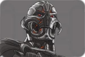 How to Draw Ultron from The Avengers: Age Of Ultron