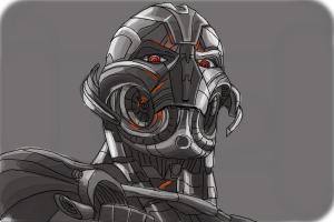 How to Draw Ultron from Avengers: Age Of Ultron