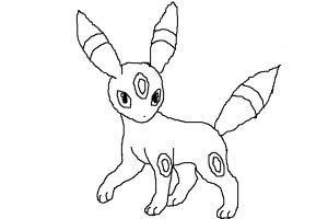 How to Draw Umbreon