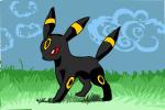 How to Draw Umbreon Pokemon