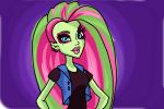 How to Draw Venus Mcflytrap from Monster High
