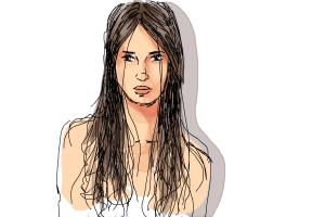 How to Draw Wet Hair