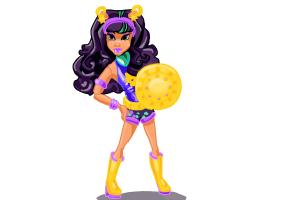 How to Draw Wonder Wolf, Clawdeen Wolf