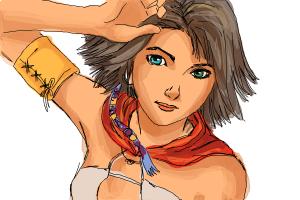 How to Draw Yuna from Final Fantasy