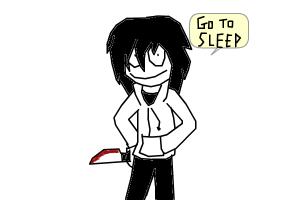 jeff the killer easy drawings