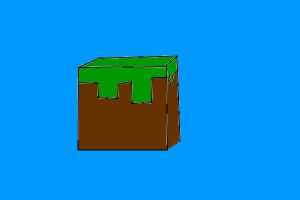 Minecraft 3D Block (Dirt)