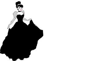 Princess Cinderella (In Black)