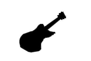 Quick &Amp; Easy Electric Guitar Silhouette
