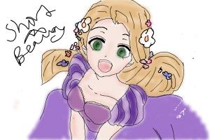 Rapunzel from Tangled Anime
