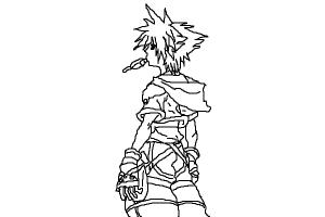 Sora Kingdom Hearts