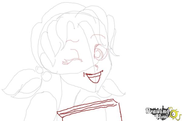 How to Draw Nikki J. Maxwell from Dork Diaries - Step 6