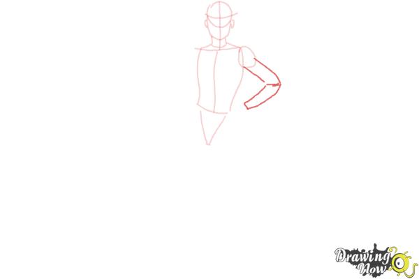 How to Draw Female Body - Step 6