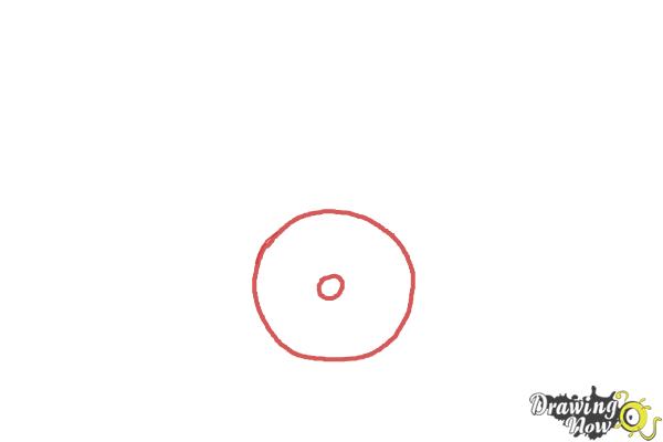 How to Draw a Beautiful Flower - Step 1 How to Draw a Beautiful Flower - Step 1