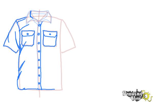 How to Draw Clothing - Step 6