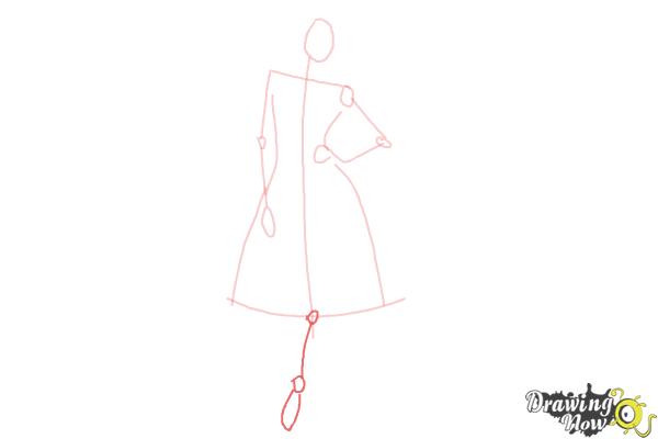 How to Draw Fashion Clothes - Step 5