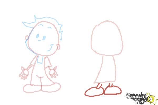 How to Draw Children - Step 7